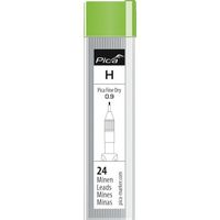 ピカコーポレイション ピカマーカー 建築用シャープペンシル"Fine Dry用替芯 24本入り 黒H 7050 1パック(24本)（直送品）