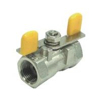 コンサス 304 汎用ボールバルブ CSE 8Aチョウ CSE-PS1-8-T 1個 510-4005（直送品）