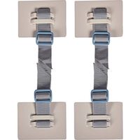 トラスコ中山 TRUSCO 地震対策 転倒防止PPベルト(2本入) 1200mm SAF-7090GLL 1セット(2本) 528-7246（直送品）