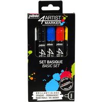 ペベオ・ジャポン ペベオ 4アーティスト マーカー スタンダード5色セット(4mm) 580891 1個 528-7691（直送品）