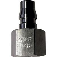 吉田工作所 NKCカップリング NL型カップリングプラグ Rc1/8メネジ NL-21PF 1個 535-7859（直送品）