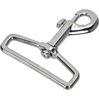 トラスコ中山 TRUSCO ニッケルメッキ スイベルベルトナスカン 53mm ベルト幅40mm SEB-40 1個 556-5408（直送品）