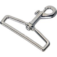 トラスコ中山 TRUSCO ニッケルメッキ スイベルベルトナスカン 53mm ベルト幅50mm SEB-50 1個 556-5404（直送品）