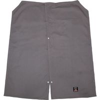 トラスコ中山 TRUSCO 防炎ローハイド型前掛け グレー(マックスダイナ) APB-014 GL 1枚 556-4418（直送品）