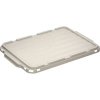 トラスコ中山 TRUSCO ネスティング・スタッキングコンテナフタ オフホワイト HNESTA10FOW 1枚 562-9678（直送品）
