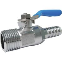 トラスコ中山 TRUSCO ミニボールバルブ ホースニップル型 R3/8×10.5mm MH3105 1個 560-3213（直送品）