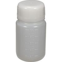 トラスコ中山 TRUSCO PEボトル丸型広口瓶(ポリエチレン製)100mL TB-100L 1個 558-7446（直送品）