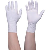 TRUSCO まとめ買い 使い捨てニトリル手袋TGスタンダード 0.08粉無白L 100枚 10箱 TGNN08WL10P（直送品）