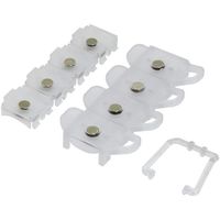 新潟精機 SK スパイラルメジャー用スライダー ホワイト SMT-SWH 1個 610-0494（直送品）