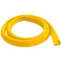 カーボーイ 安心クッションL字型2m 極細 イエロー AC-167 1本 421-1656（直送品）