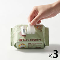 Bc Babycare 超厚手 水分たっぷり赤ちゃんのおしりふき手口ふき 1セット（1パック（20枚入×4個）×3）