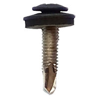 山喜産業 クイックビス 薄板用 ステンレス 1PW つや消し黒