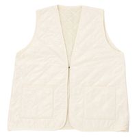 ショートベスト ホワイト LAKOLE/ラコレ