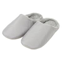 キルトルームシューズ グレー M（25～27.5cm） LAKOLE/ラコレ