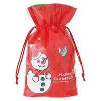 ヘッズ クリスマスジョリーバンドギフト巾着バッグー4 XJB-4NS 1袋(20枚)