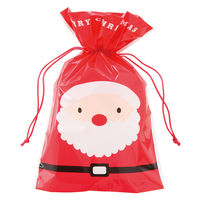 ヘッズ クリスマスハッピーサンタ&スノーマン巾着バッグー3 XHS-3NS 1袋(20枚)