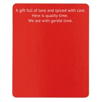 ヘッズ クッキー台紙ー7/レッド CK-D7 1袋(50枚)