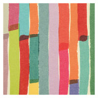 【クリスマス】ヘッズ カラフルアート包装紙ー1COA-1W1袋（50枚）