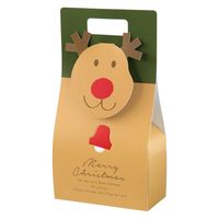 【クリスマス】ヘッズ クリスマスオールドトナカイギフトBOXバッグ型ーSXOL-GB21袋（10枚）