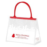 【クリスマス】ヘッズ クリスマススノータウンギフトバッグー1XST-1B1袋（10枚）