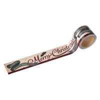 【クリスマス】ヘッズアメリカンクリスマスシール付ロール棚ポスターー1XAM-TP1S1袋（1巻）