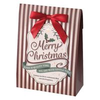 【クリスマス】ヘッズアメリカンクリスマスリボン付ギフトボックスーSXAM-GBS1袋（20枚）