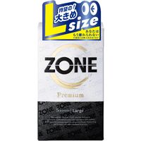 ZONE（ゾーン） コンドーム Premium（プレミアム） Lサイズ　ラージ 1箱（5個入） ジェクス　JEX