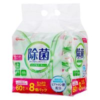 ウェットティッシュ ノンアルコール 除菌ができるウェットティッシュ 60枚×8個 アイリスオーヤマ