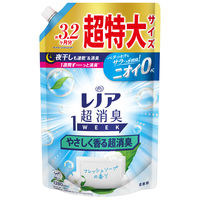 レノア 超消臭1WEEK フレッシュソープ 詰め替え 超特大 1280mL 1個 柔軟剤 P＆G【旧品】