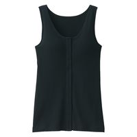 良品計画 【レディース】無印良品 婦人 前開きカップ入りタンクトップ