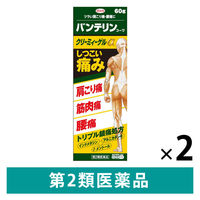 バンテリンコーワクリーミィーゲルα 60g 2箱セット 興和  痛み止め 塗り薬 肩こり痛 筋肉痛 腰痛【第2類医薬品】