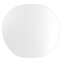 プラス イトオシ うちわカバー PP製 クリアー 中身がよく見えるタイプ 91246 1枚