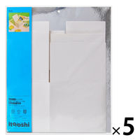 プラス イトオシ PP製 組立式 収納ボックス CDサイズ オフホワイト 91429 1セット(1個×5)