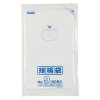 【ポリ袋】ジャパックス LD規格袋 No.9 0.03mm 透明 1袋（100枚入）