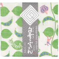 白雪ふきん　友禅染め　ジャックと豆の木