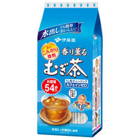 【水出し可】伊藤園 香り薫るむぎ茶 ティーバッグ 1袋（54バッグ入） お茶 麦茶 大容量（わけあり品）