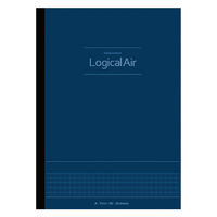 ナカバヤシ ロジカルエアーノート ビジネスA5 80枚 DB ノ-A512A-DB 1セット(1冊×5)