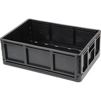 安全興業 折りたたみBOX 黒 4560172729957-10 1セット(1個×10)