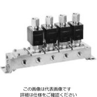 CKD ジャスフィットバルブ 水用3ポート電磁弁マニホールド GFWG31-0-10-02C-3 1個（直送品）