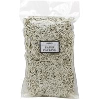 【ケース販売】HEIKO 緩衝材 ボーガスパッキン ボーガスパッキン 40G グレー 003801713  1ケース(5袋入)（直送品）