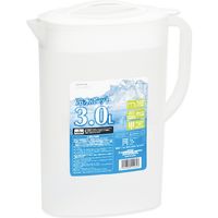 パール金属 HB5186クーリア 冷水ポット3.0L 004542308 1セット(24個)（直送品）