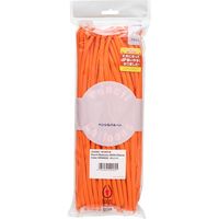 鈴木ラテックス ペンシルバルーン100入り オレンジ 100本/袋 005975654 1セット(1袋(100本入)×30)（直送品）