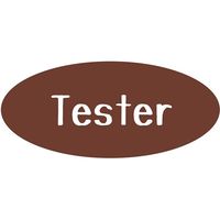 HEIKO タックラベルＮｏ．７８６　Ｔｅｓｔｅｒ　茶　1束 007062283 1束×10束（直送品）