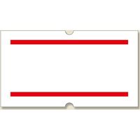 サトー サトーSP用ラベル SPー3 上下赤線 強粘 007710492 1セット(10巻×10本 合計100巻)（直送品）