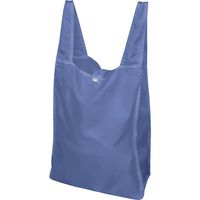 エスパック 超軽量ポリエステルエコバッグ SPL-6 ブルー 008713206 1セット(1枚×6枚)（直送品）