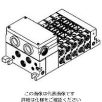 CKD ブロックマニホールドベースのみ MW4GB4-C10-T6G1RW-4-3 1個（直送品）