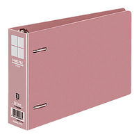 コクヨ　Dリングファイル　2穴　B6ヨコ　背幅45mm　フーFD438ＮP　ピンク　1セット（6冊）（直送品）