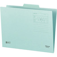 コクヨ A4 1/3カットフォルダー(カラー) A4-3F-2B 1セット(30冊)