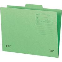 コクヨ A4 1/3カットフォルダー(カラー) A4-3F-2G 1セット(30冊)