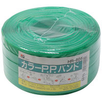 三友産業 カラーPPバンド 緑 15mm×170m HR-805 1個